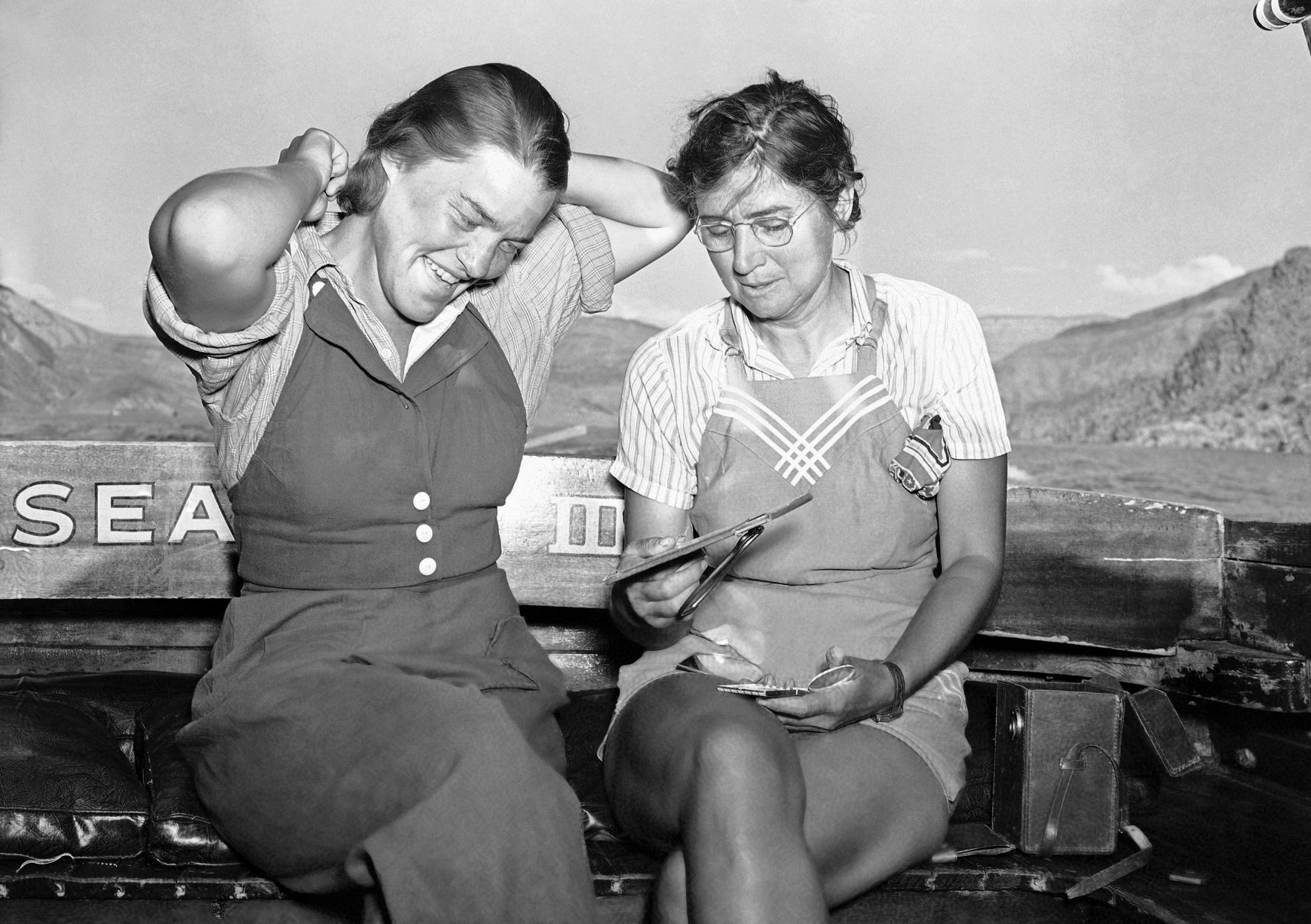 1938: Elzada Clover, Lois Jotter